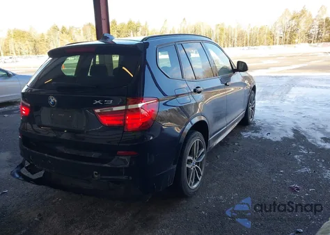 2017 BMW X3 xDrive35I из США, поврежденный, VIN 5UXWX7C35H0U44165